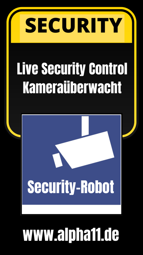 Security-Kamera-Roboter Alpha11
